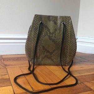 Vintage Snakeskin Yves Saint Laurent Bag YSL